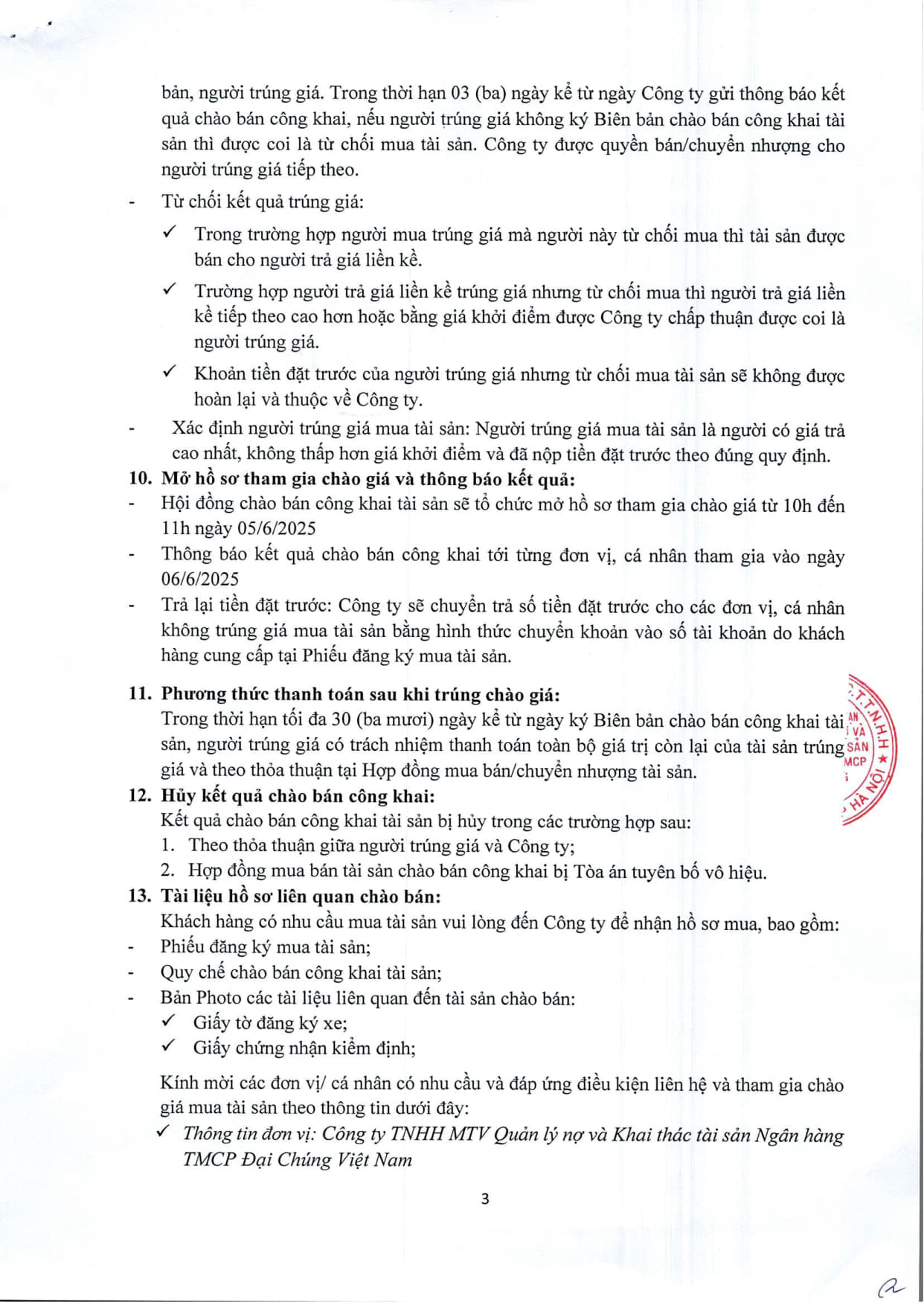Thông báo chào bán ô tô Kia lần 3_0001_3