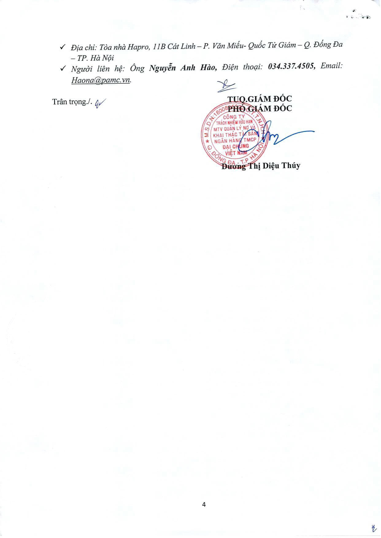 Thông báo chào giá lần 2 xe Kia_0001_4