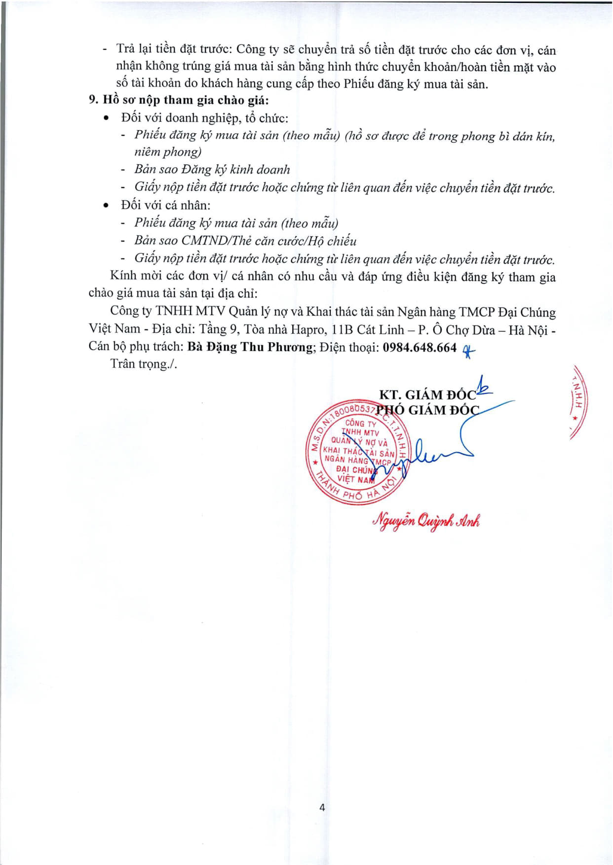 251127_Dolphin_TB về việc chào bán 15 căn hộ Dolphin_4